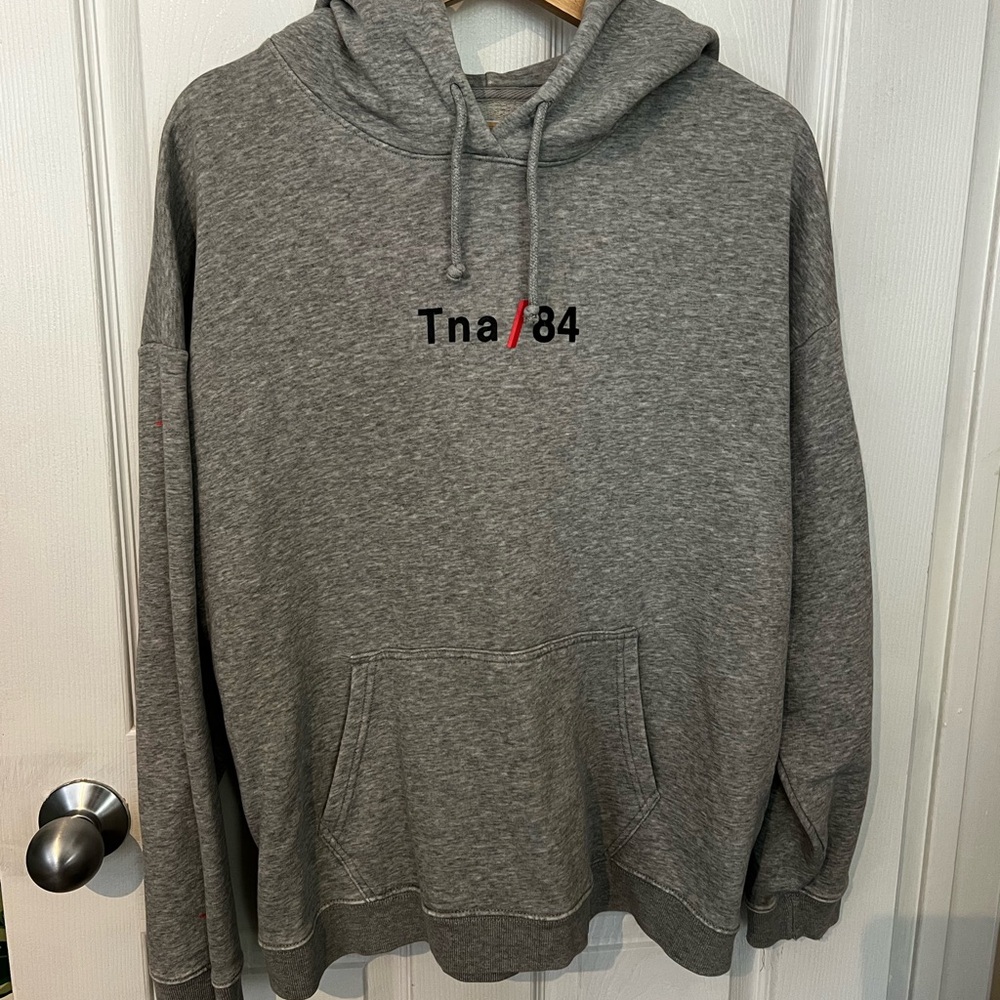 TNA Gray Sweatshirt Hoodie Casual Style